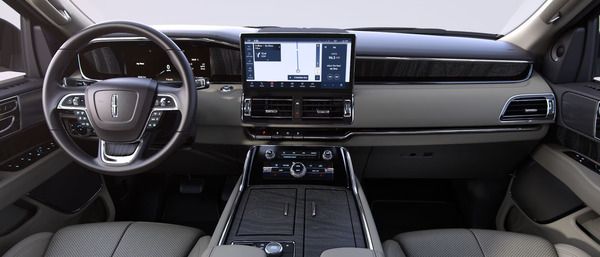 Interior of the Lincoln Navigator