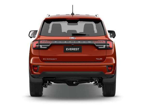 Ford Everest Rear Look